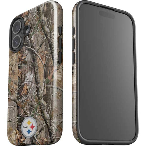 NFL Pittsburgh Steelers Realtree AP Camo iPhone 16 Impact Case